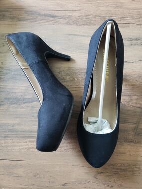 DREAM PAIRS TIFFANNY Women Classic Elegant Versatile Low Stiletto, Black 8.5 NIB